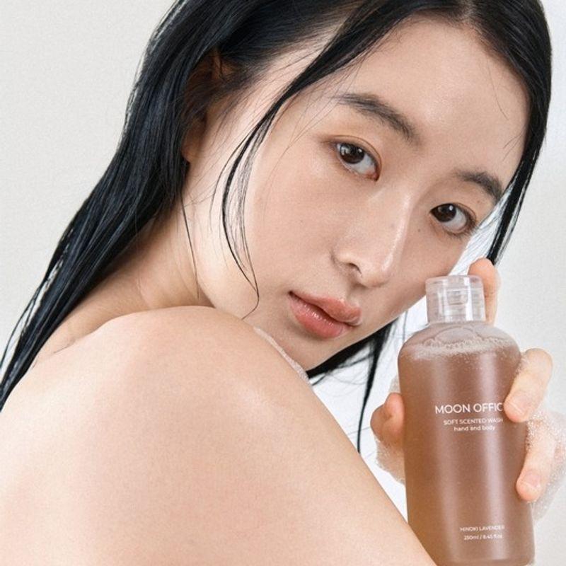 Moonoffice Hinoki Lavender Hand & Body Wash 250ml