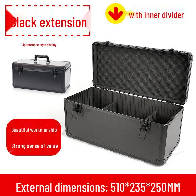 Portable Aluminum Alloy Lockable Tool and Beauty Storage Case