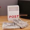 Decorative Craft Dollhouse Miniature Retro Newspaper Set Simulation Furniture Toy Newspaper Model
