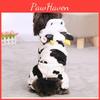 Cozy Coral Fleece Pet Dog Clothes Fall Winter Thick Warm Teddy Corgi French Bulldog Cat Outfit