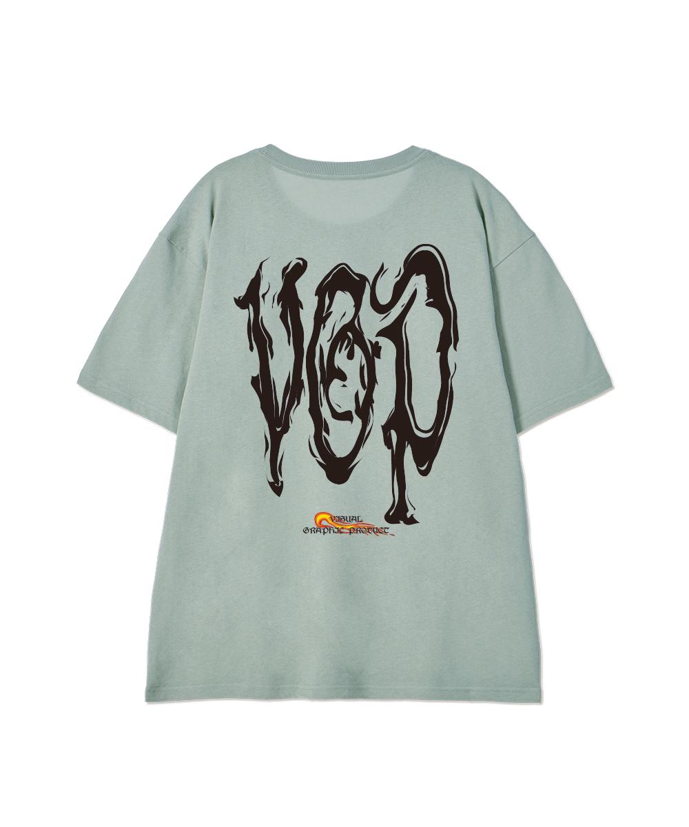Biel Vgp Fire Logo Short Sleeve T-Shirt Mint M