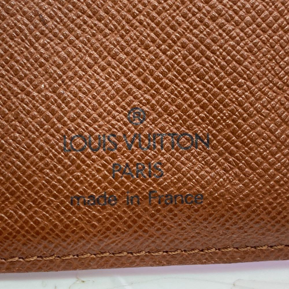 LOUIS VUITTON R20005 Monogram Monogram Agenda PM Notebook cover Brown Monogram Used
