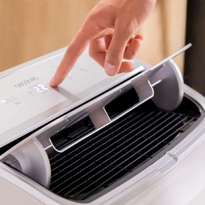 Cecotec Climatiseur Portable Force Clima 14500 Cold&Warm. Télécommande et pompe à chaleur, 14000 BTU, Affichage LED, 5 Modes, Déshum