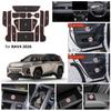 1 Set Tappetini per vani porta interni per RAV4 2026 (13 pezzi) Tappetino Antiscivolo Accessori Protezione Centro Console in Silicone Antiscivolo