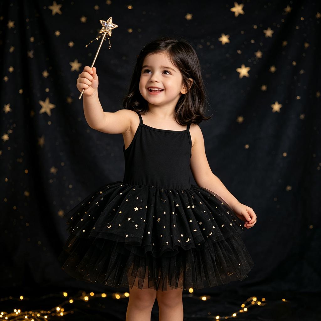 Girls Dress Sleeveless Leotard for Toddlers