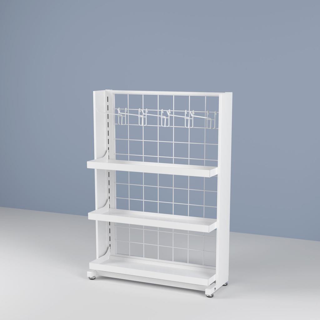 Compact Chewing Gum Display Rack for Checkout Counters