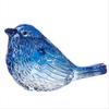 Glass Bird Sculpture, Crystal Bird, Gift for Animal Lovers, Glass Figure for Table and Home Decor (blue, 1 Piece)