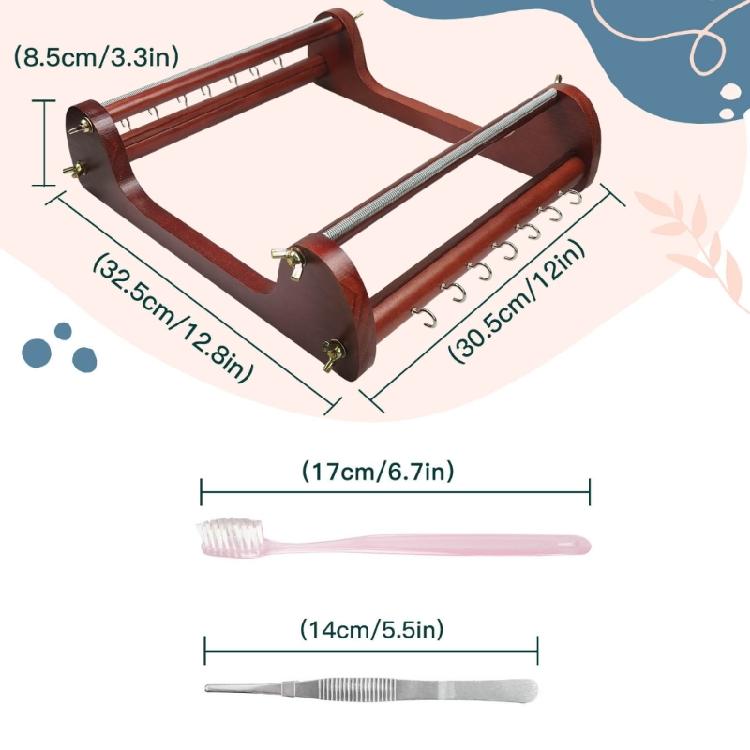 Retro Bead Weaving Machine Beading Weave Loom Crafty DIY Jewelry Designers