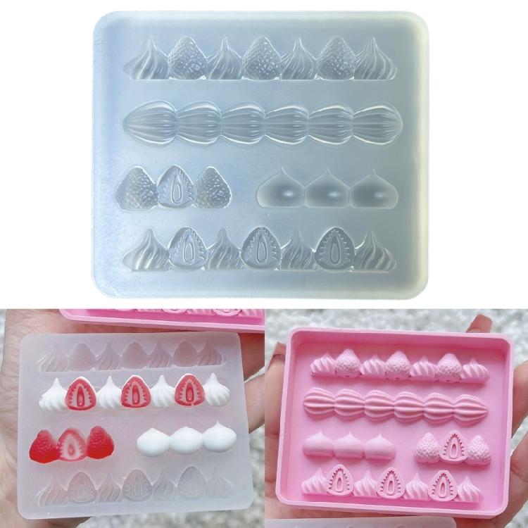 Easy To Clean Silicone Dessert Molds Silicone Chocolate Moulds Fondant Crafting Molds Silicone Texture Dessert Molding