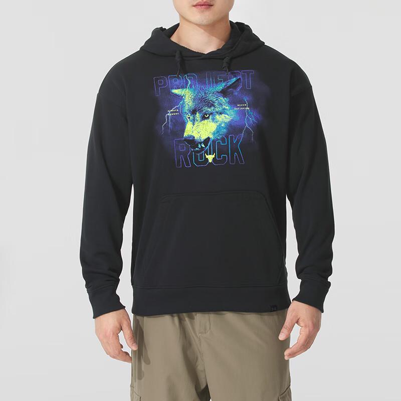 Мужская флисовая толстовка Project Rock от Under Armour M чёрный