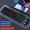 USB Wired Mechanical Feel Keyboard for Gaming and Office