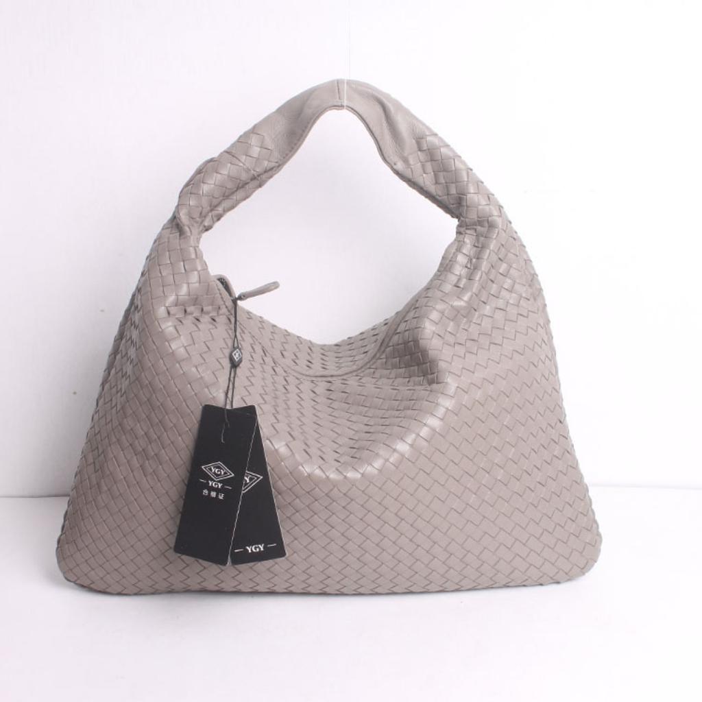 New Women's Bags, Cross-border Fashion Casual Women's Shoulder Bags, Large-capacity Casual Sheepskin Women's Bags, Hand-woven Bags
