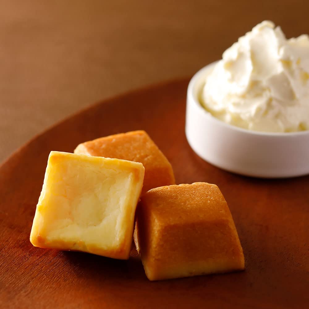 Day Sweets Shiseido Parlour Cheesecake 12 Pieces Rich Cheese Individually Wrapped Room Temperature Cake Western Confectionery Gift Celebration Small