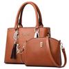 Large Capacity PU Shoulder & Crossbody Bag for Moms