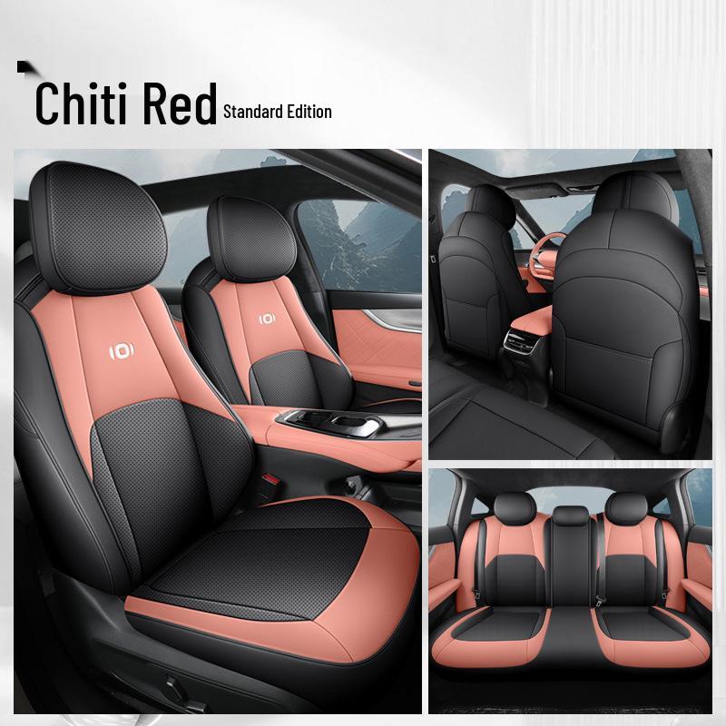 Qiyuan A07 Universal Leather Car Seat Cushion - All-Season Comfort