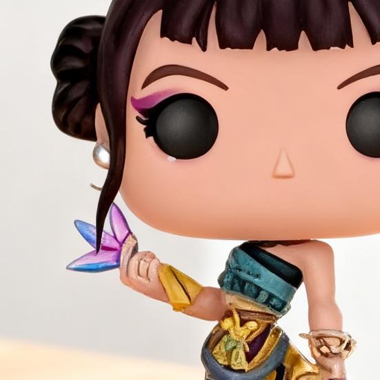Girl Troupe Figurine Resin Cartoon Singer Ornament Korean Pop Music Idol Decoration Collectible Gift
