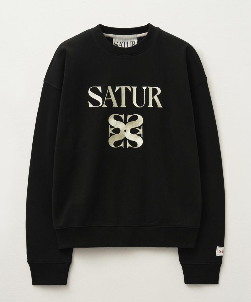 Seteo Classic Logo Sweatshirt Classic Black