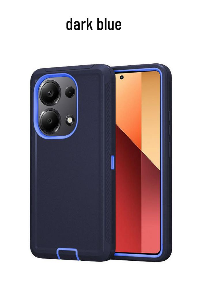 Redmi Note 13 Pro & POCO M6 Pro Anti-Drop Full-Coverage Protective Phone Case