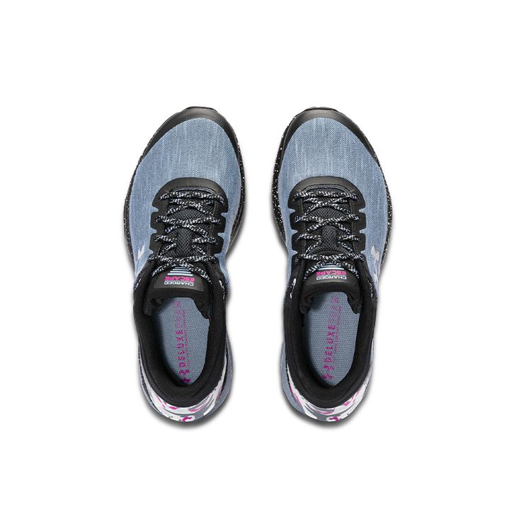 Under Armour Charged Escape 3 Low Top Running Shoes Women sneaker Blue Black 3024623-001