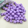 Loose Beads 8-16mm DIY Materials Acrylic Jewelry Accessories Round Bracelet Necklace Making Solid Color 150-15Pcs Fashion  Beads