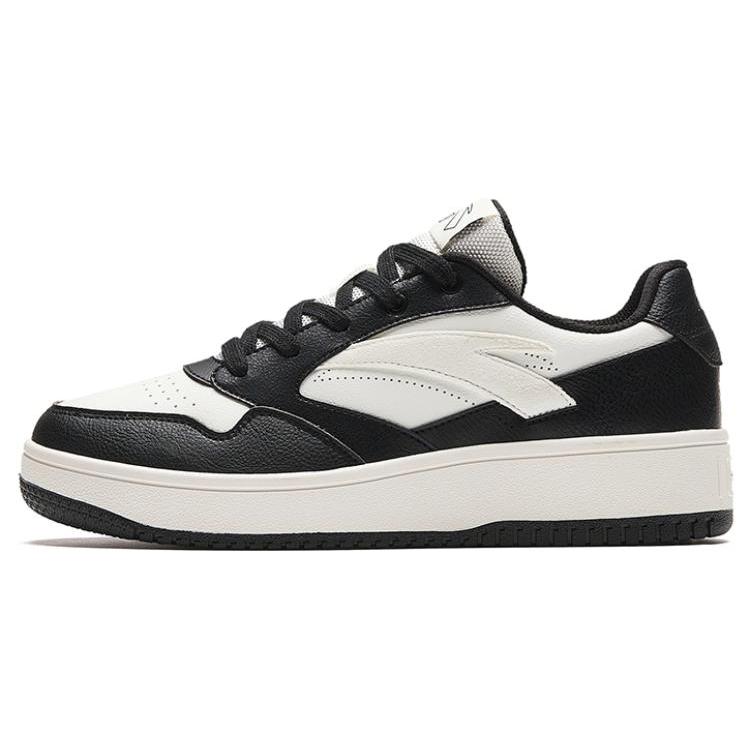 

New Anta Life Collection 0 Sensation Non slip Lightweight Low Top Skateboard Shoes Women s Black White 922318060-7 38