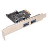 PCIE To USB 3.0 Expansion Card 2 Ports 5Gbps Transmission Rate USB Hot Swap USB 3.0 Expansion Card For Win XP for Vista
