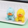 3D Printing Angry Duck Statue Angry White Eyed Funny Duck Humorous Indoor/Outdoor Home Decoration And Car Decoration