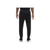Nike Solid Color Logo Elastic Waist Tapered Casual Pants Men Bottoms Black FZ1063-010