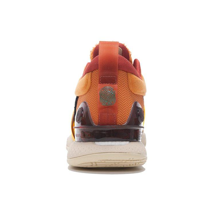 Disney X Li Ning Speed 8 Premium Tigger Slip Resistant Abrasion Resistant Low Top Basketball Shoes Men's Jams Orange ABAS005-2