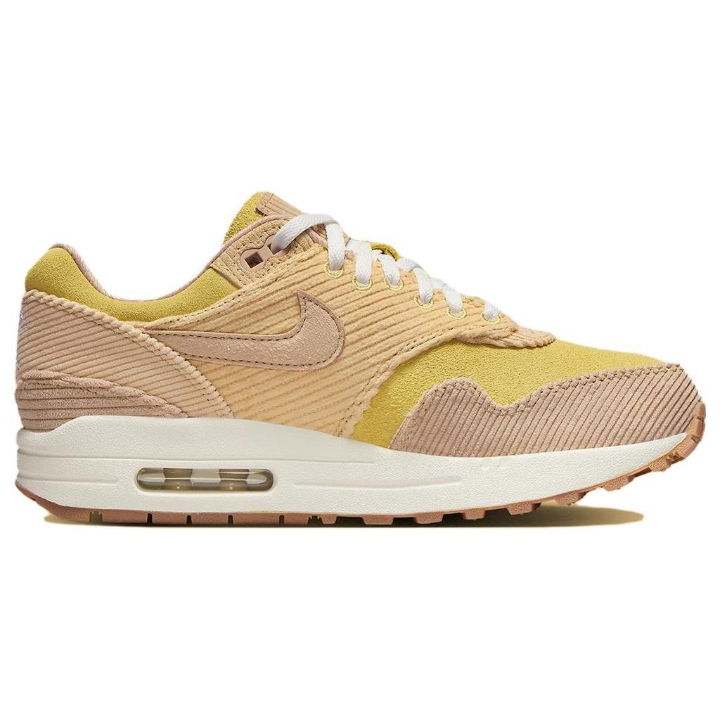 Nike Air Max 1 SE Buff Gold Hanf Sesam Kaugummi Mittelbraun Damenschuhe FB8451-700