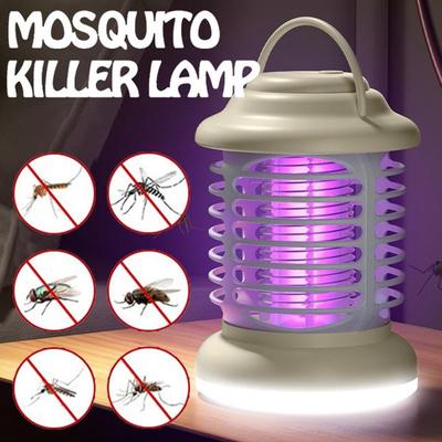 1 lampada antizanzare da tavolo/parete, trappola per insetti, trappola per mosche, scossa elettrica, lampada antizanzare