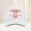 Sakamoto Winkel EST Baseballpet Cartoon Unisexga Sakamoto Dagen Printpet Zomer verstelbaar Unisex Snapbackpet Gorras