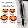 4PCS Cylindrical Vacuum Cleaner Filters for Shark WS620 WS630 WS632 BLBRN GNBRN Dust Pickup