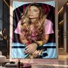 Wall Hanging Tapestry,Roxy Dekker Printed Fabric Backdrop For Dorm Room Party Decoration
