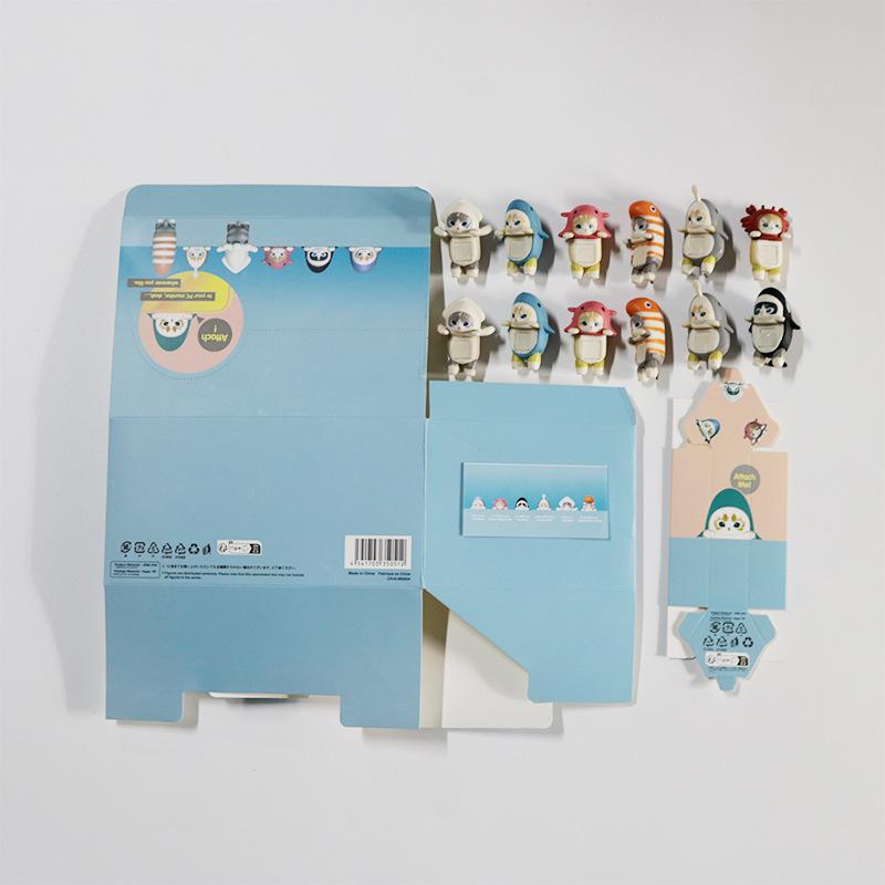 Rekin Kot Fushan Kot Papa Seria Anioł Modne Zabawne Figurki Akcji Prezent Urodzinowy