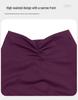 Women's High-Waist Pleated Yoga Pants - Cross-Border Brushed Tight Fit, Hip-Lifting, Perfect for Running and Fitness (9313)