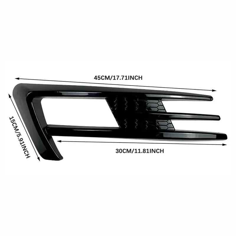 Front Bumper Lip Spoiler Car Bumper Fog Lamp Grille Cover Trim Body Kit Tuning for Volkswagen VW Golf 7 MK7 Golf7 2013-2016