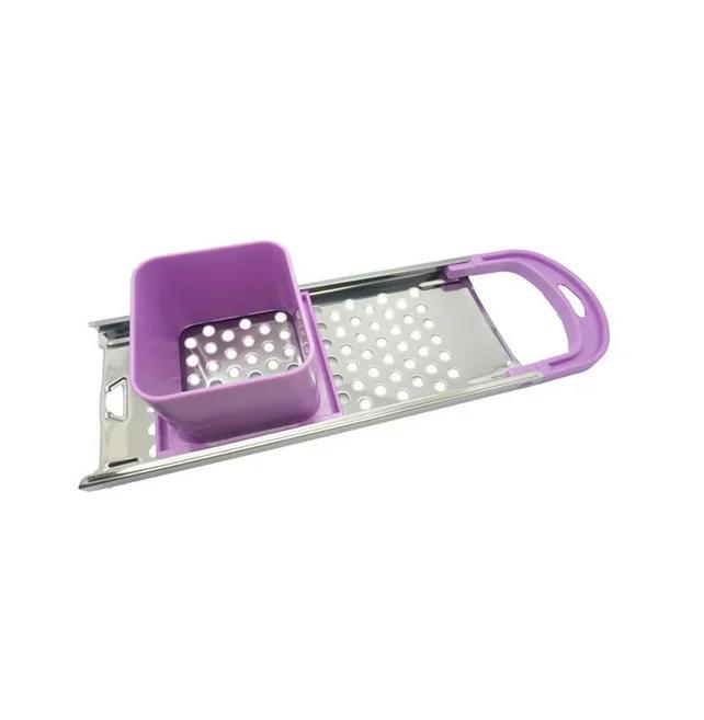 Macchina per Spaetzle in Acciaio Inossidabile con Spingitore di Sicurezza Macchina Manuale per Fare Pasta e Gnocchetti Utensili da Cucina