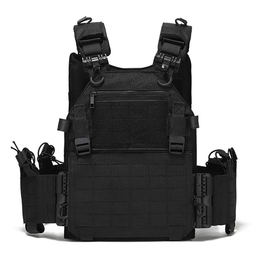 Daudzfunkcionāla ātri atverama veste, lāzergriezta, MOLLE