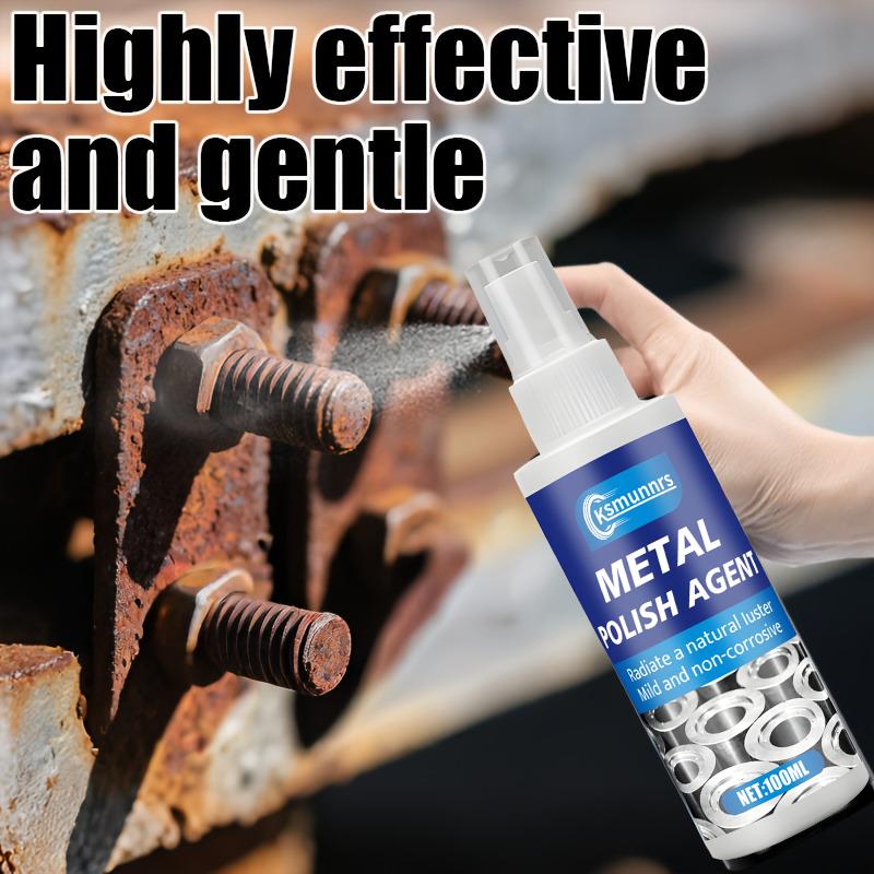 

100ml Motorcycle fast-acting, powerful metal polish and chrome repair spray - highly effective in removing rust and oxidation 100ml