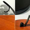 Elegant Double Tone Banana Hook Craft Of Solid Wood For Wall Mounting Or Tabletop Display In Modern Homes