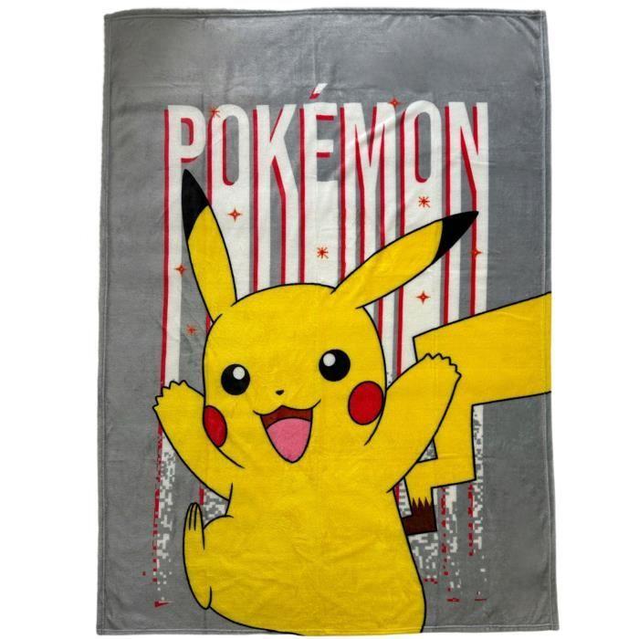 Plaid - POKEMON - Pikachu - 130 X 180 Cm