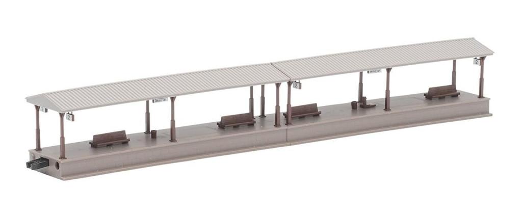 TOMIX N gauge island platform local type roofed extension 4258 diorama supplies
