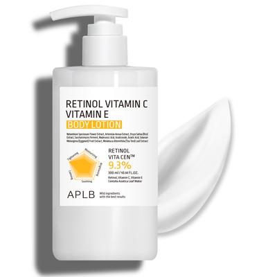 Retinol Vitamin C Vitamin E Body Lotion 300ml - Firming Nourishing, Korean