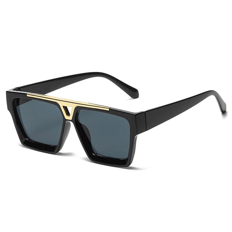 New Arrival Retro Sunglasses Women Men Vintage Square Frame Sun Glasses High Quantity Lens Goggles Shades For Female Male