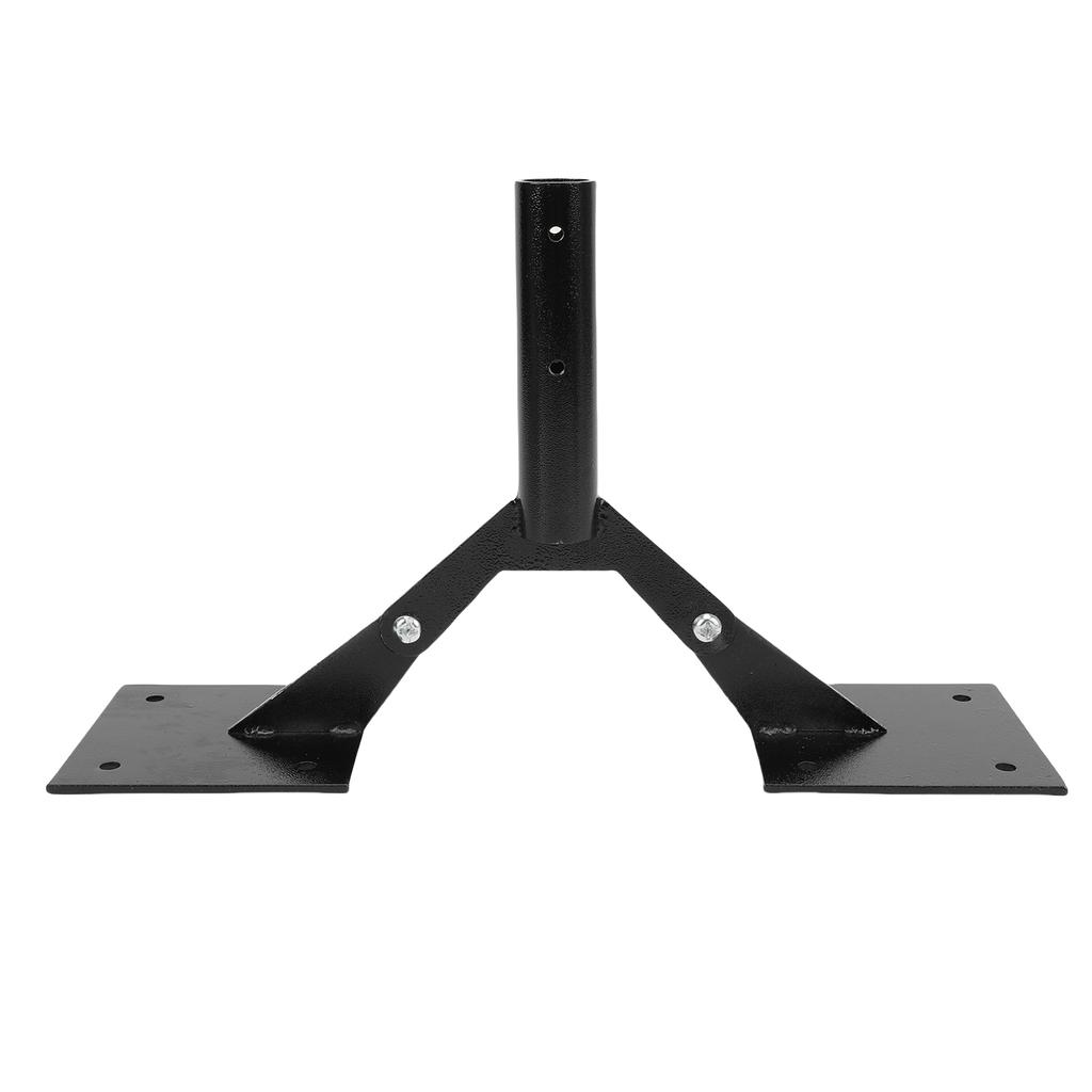 Weathervane Roof Mount Thick Carbon Steel Adjustable Wind Vane Roof Bracket for Antenna Flagpole Sprinkler