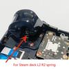 2Pcs Console L2 R2 TriggerButton Spring for SteamDeck Gaming Accessories Repair Parts Replacement L2R2 TriggerSpring