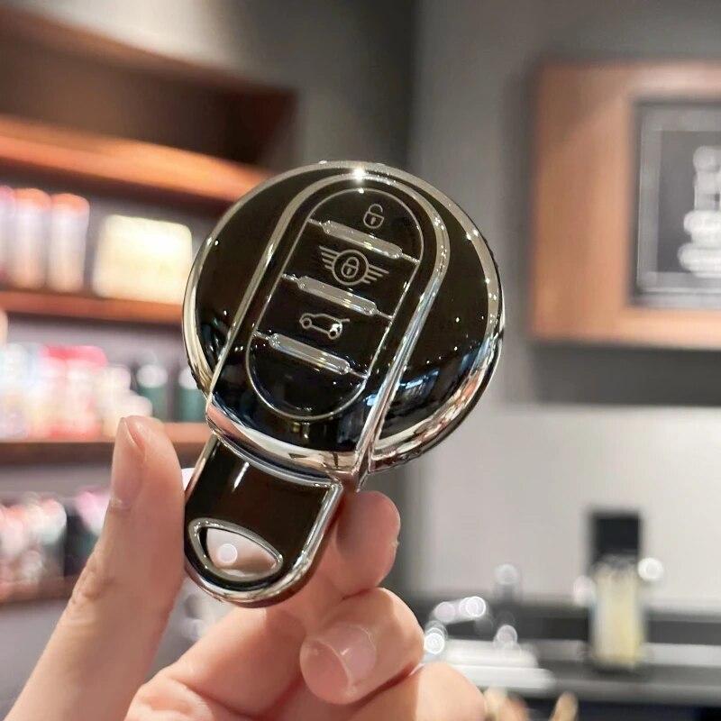 

Чехол для ключей из ТПУ, чехол-брелок для BMW MINI COOPER S ONE JCW F54 F55 F56 F57 F60 CLUBMAN COUNTRYMAN
