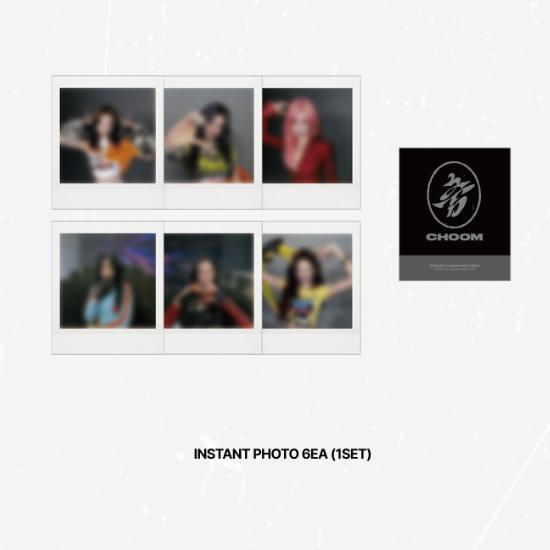 BABYMONSTER CHOOM Adesivo con Testi + Set Foto Istantanee