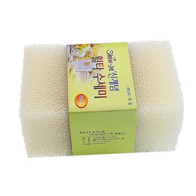 2Pcs Sponge Brush Plate Dish Cloth Washing Cleaning Kitchen Oil Dirt Remover